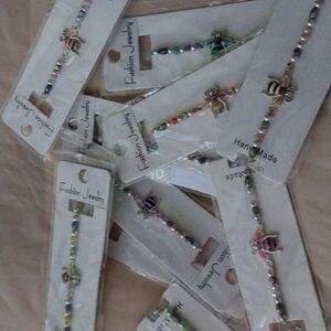 Handmade bee bracelets